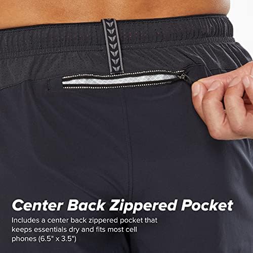 Korsa Pack Leader 3 Short 2.0 за мъже с джобове | Лек, Влагоотводящий и с подплата | за бягане, тренировки,