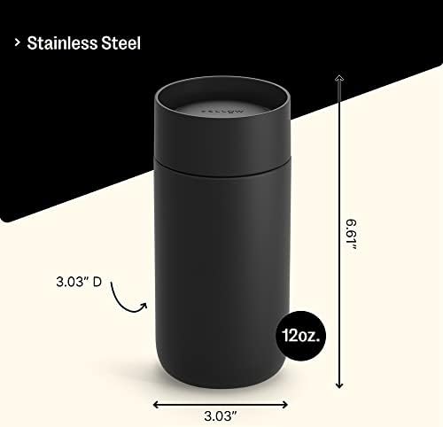 Чаша Сътрудник Carter Move с капак за хапки се на 360 ° - Чаша за кафе с керамични вътрешна повърхност от неръждаема
