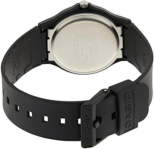 Мъжки ежедневни часовници Casio от кварцова смола, Цвят: Черен (модел: MQ24-7B)
