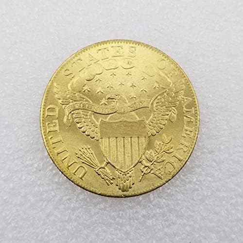 Старинни Занаяти 1807 Г. Американската Златна Монета Чужд Сребърен Долар Сребърен Кръг 3215