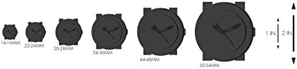 Часовници Timex T2N092 Easy Reader с удължен каишка от неръждаема стомана 35 мм Златисто кафяво