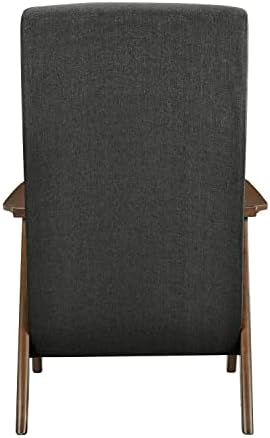 Лексикон продава текстилен стол с акцент, тъмно сив